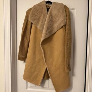 Twelfth Love faux suede fur jacket NWOT